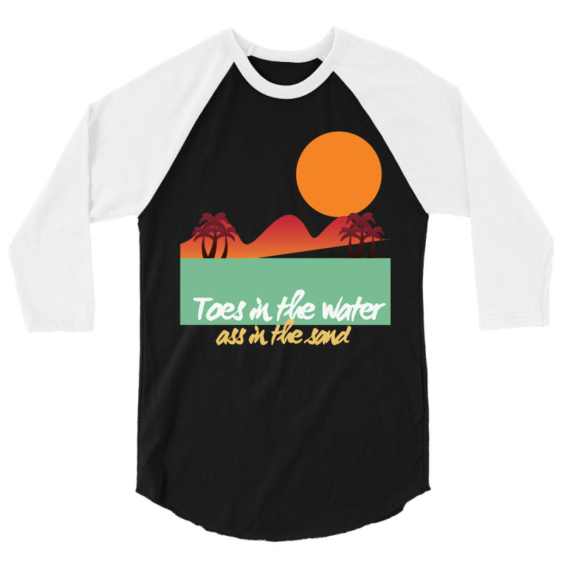 Toes In The Water 3/4 Sleeve Shirt | Artistshot