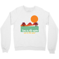 Toes In The Water Crewneck Sweatshirt | Artistshot