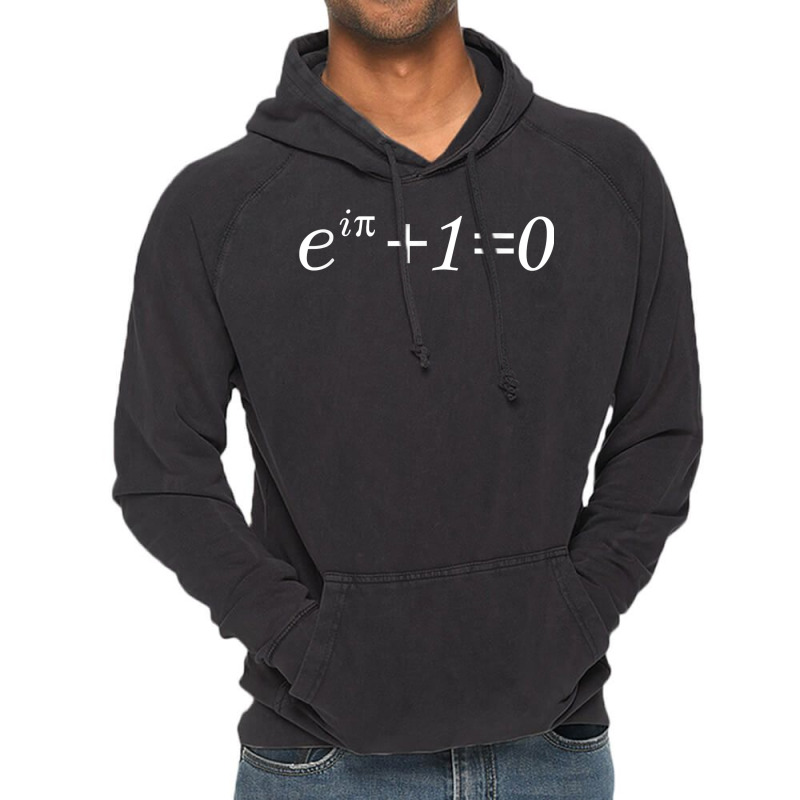 E^(ipi)+1=0 The Mathematical Record Of The Euler Identity T Shirt Vintage Hoodie | Artistshot