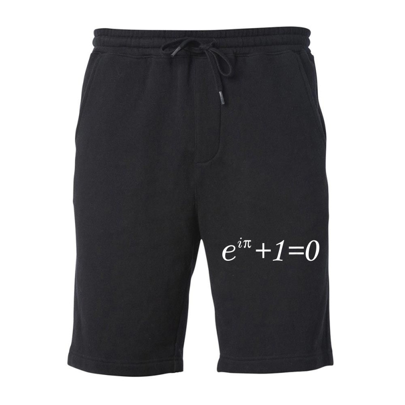 E^(ipi)+1=0 The Mathematical Record Of The Euler Identity T Shirt Fleece Short | Artistshot