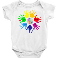 Autism Awareness Shirt Sign Language Hand Puzzle Support T Shirt Baby Bodysuit | Artistshot