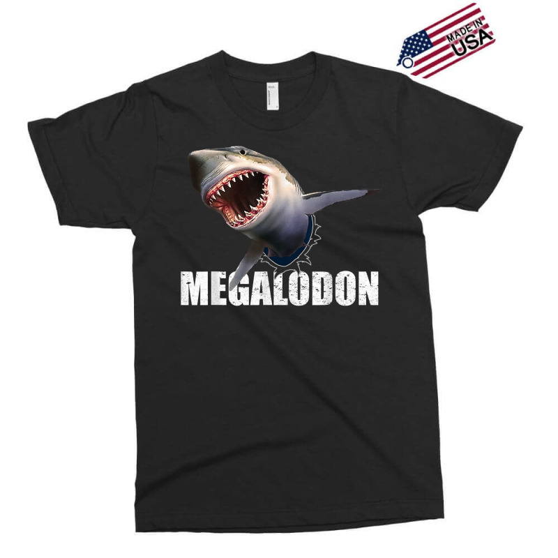 Mens Megalodon Shark Shirt Prehistoric Ocean Humor Gift Tee T Shirt Exclusive T-shirt by swaratpoavonabil | Artistshot