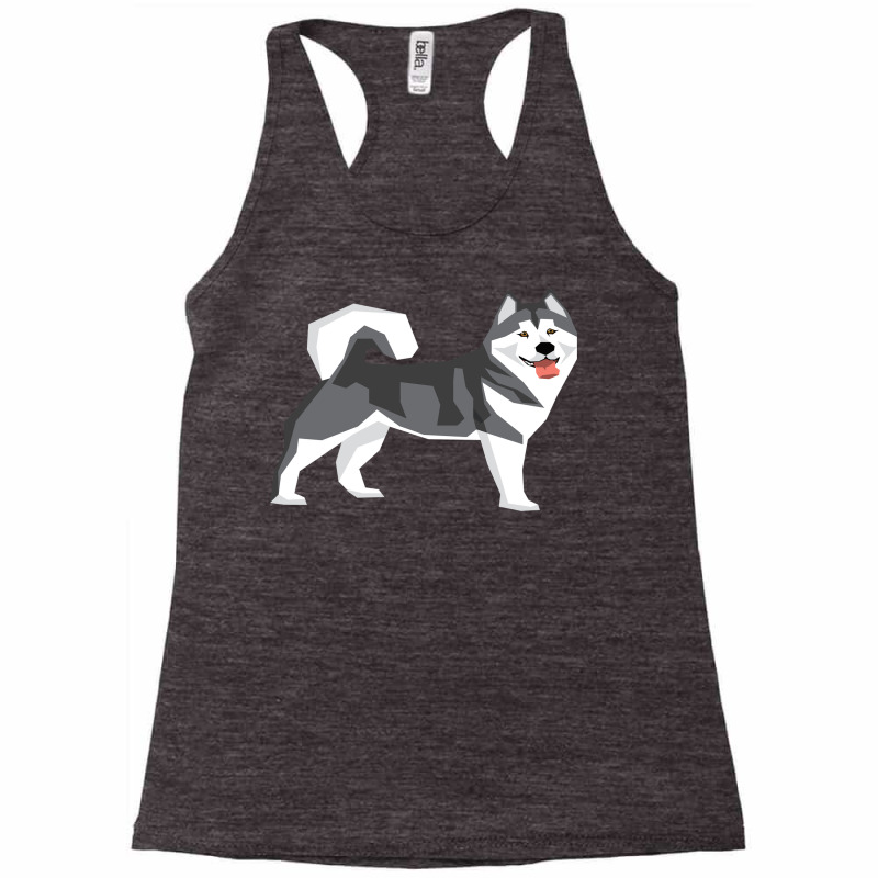 Malamute Wolf Alaskan Husky Siberian Husky Hoodie Racerback Tank by klezgbnist | Artistshot