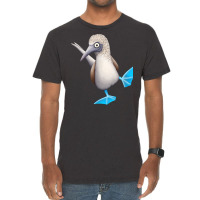 Fancy Dancing Sea Bird Funky Blue Foot Booby T Shirt Vintage T-shirt | Artistshot