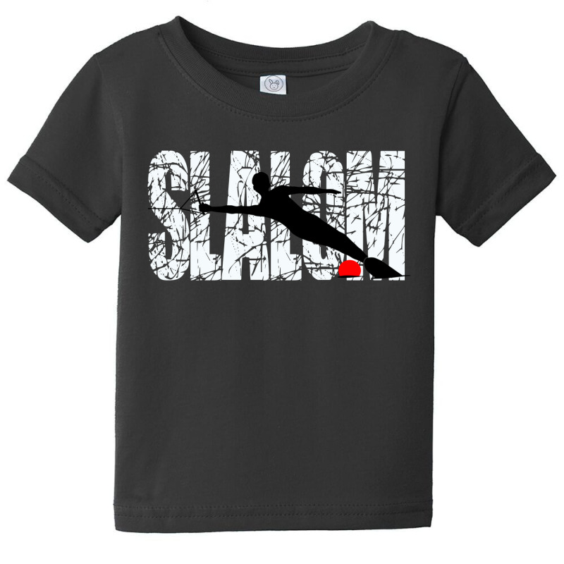 Slalom Water Skier Baby Tee | Artistshot