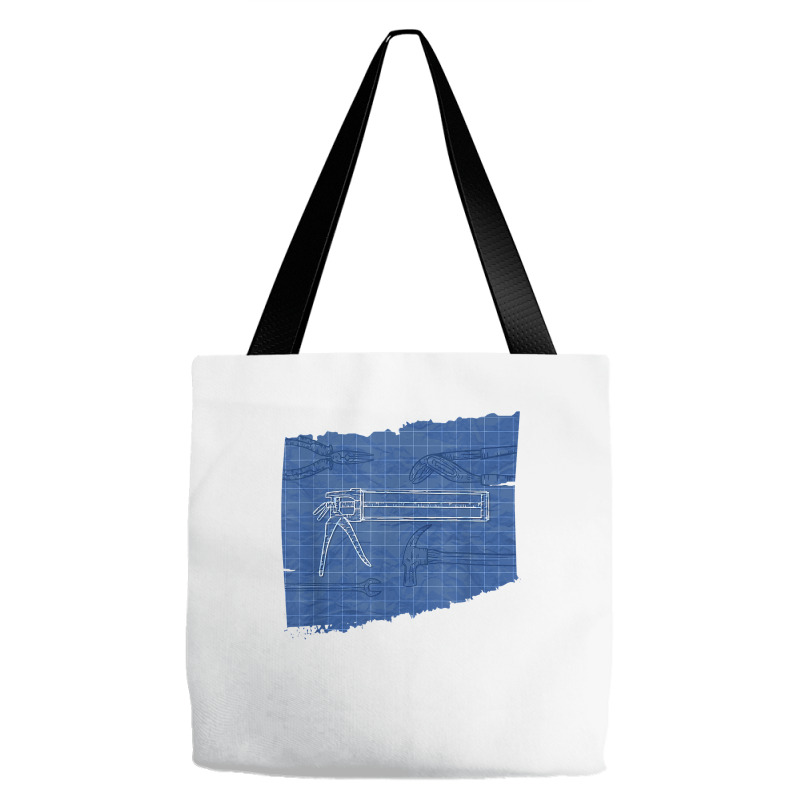 Machinist Tools Blueprint   Cnc Machine Operator T Shirt Tote Bags | Artistshot