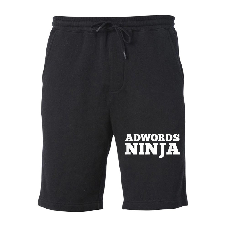 Ad Words Ninja   Awesome Keyword And Seo Marketing T Shirt Fleece Short | Artistshot