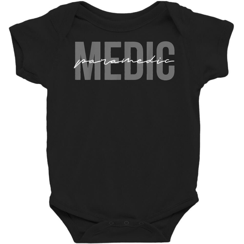 Paramedic Emt Emergency Medical Technician T Shirt Baby Bodysuit | Artistshot