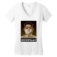 Rocket Man Women's V-neck T-shirt | Artistshot