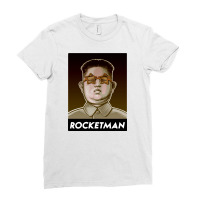 Rocket Man Ladies Fitted T-shirt | Artistshot