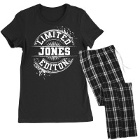 Jones Funny Surname Family Tree Birthday Reunion Gift Idea T Shirt Women's Pajamas Set | Artistshot