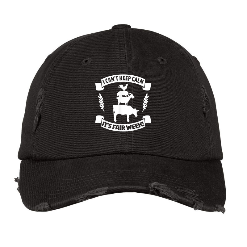 Fun State And County Fair Show   Farm Animal Showing Quote T Shirt Vintage Cap by zagelmaglime | Artistshot