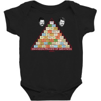 Parks & Recreation Swanson Pyramid Of Greatness T Shirt Baby Bodysuit | Artistshot