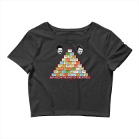 Parks & Recreation Swanson Pyramid Of Greatness T Shirt Crop Top | Artistshot