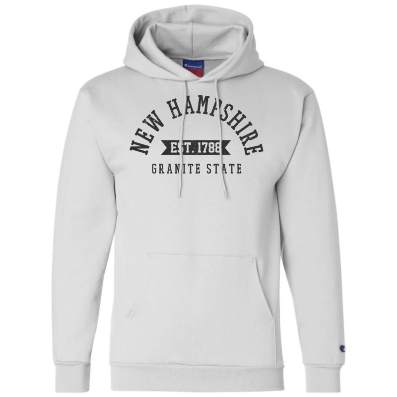 New Hampshire Est. 1788 The Granite State Pullover Hoodie Champion Hoodie | Artistshot