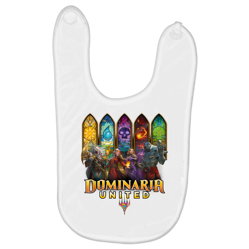 Magic The Gathering Dominaria Stained Glass T Shirt Baby Bibs by spizerrleppleq | Artistshot