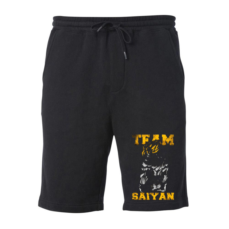 Team Saiyan Fleece Short by ShelaRenayKaeser | Artistshot