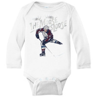 The Moose Is Loose Long Sleeve Baby Bodysuit | Artistshot