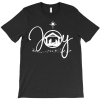 Christian Christmas Joy Jesus Nativity Scene Faith Gift Sweatshirt T-shirt | Artistshot