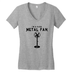 huge metal fan Women's V-Neck T-Shirt | Artistshot