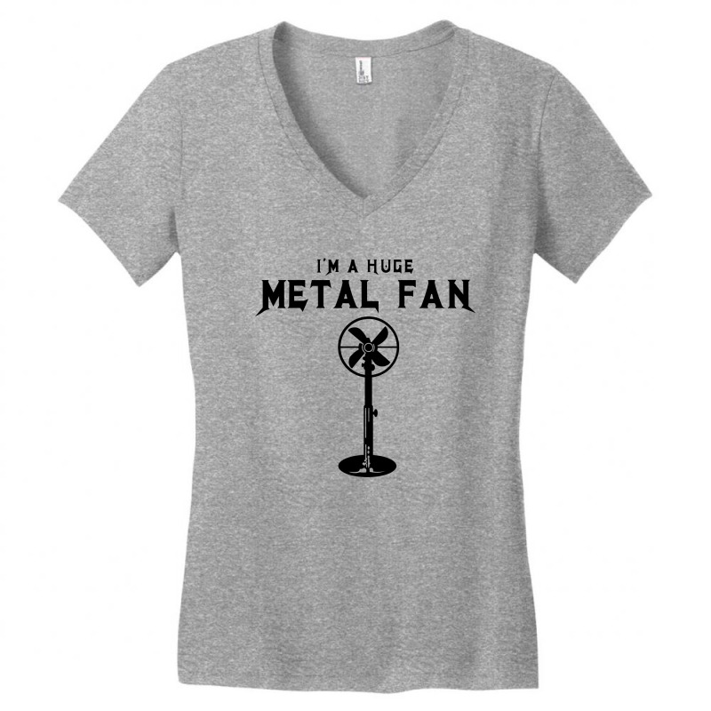 Huge Metal Fan Women's V-neck T-shirt | Artistshot