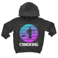 Retro Vintage Classic Canoeing Canoe Canoeist T Shirt Toddler Hoodie | Artistshot