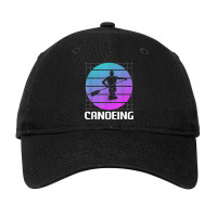 Retro Vintage Classic Canoeing Canoe Canoeist T Shirt Adjustable Cap | Artistshot