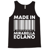 Made In Mirabella Eclano Barcode T Shirt Tank Top | Artistshot