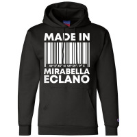 Made In Mirabella Eclano Barcode T Shirt Champion Hoodie | Artistshot