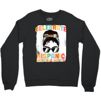 Retro National Latin Flags Hispanic Heritage Month Groovy T Shirt Crewneck Sweatshirt | Artistshot