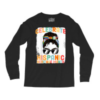 Retro National Latin Flags Hispanic Heritage Month Groovy T Shirt Long Sleeve Shirts | Artistshot