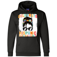 Retro National Latin Flags Hispanic Heritage Month Groovy T Shirt Champion Hoodie | Artistshot