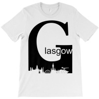 Glasgow Scotland City Skyline Silhouette Style Premium T Shirt T-shirt | Artistshot