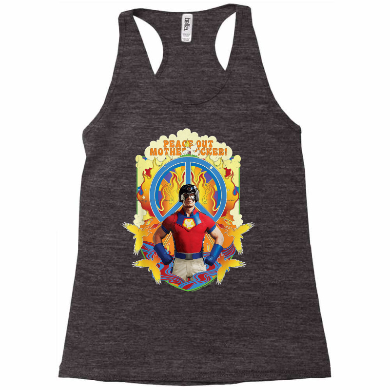 Peacemaker Let's Go! T Shirt Racerback Tank | Artistshot