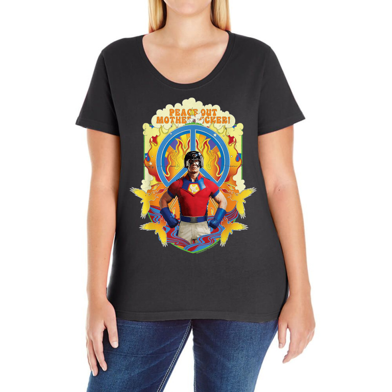 Peacemaker Let's Go! T Shirt Ladies Curvy T-shirt | Artistshot