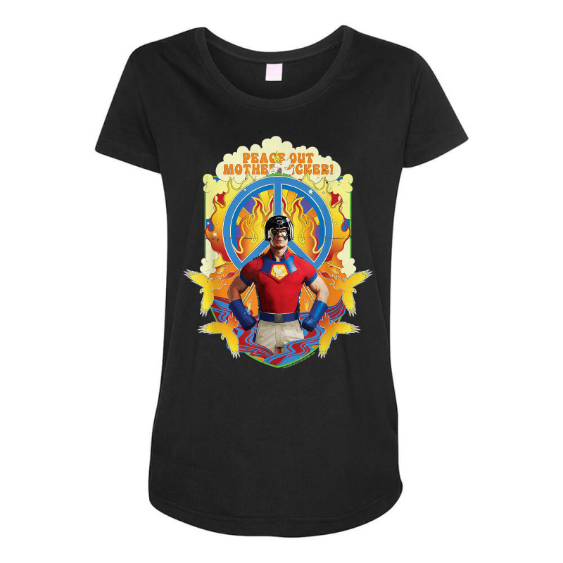 Peacemaker Let's Go! T Shirt Maternity Scoop Neck T-shirt | Artistshot