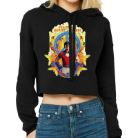 Peacemaker Let's Go! T Shirt Cropped Hoodie | Artistshot