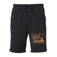 Whatever Happens On The Pontoon Boat T Shirt Fleece Short | Artistshot