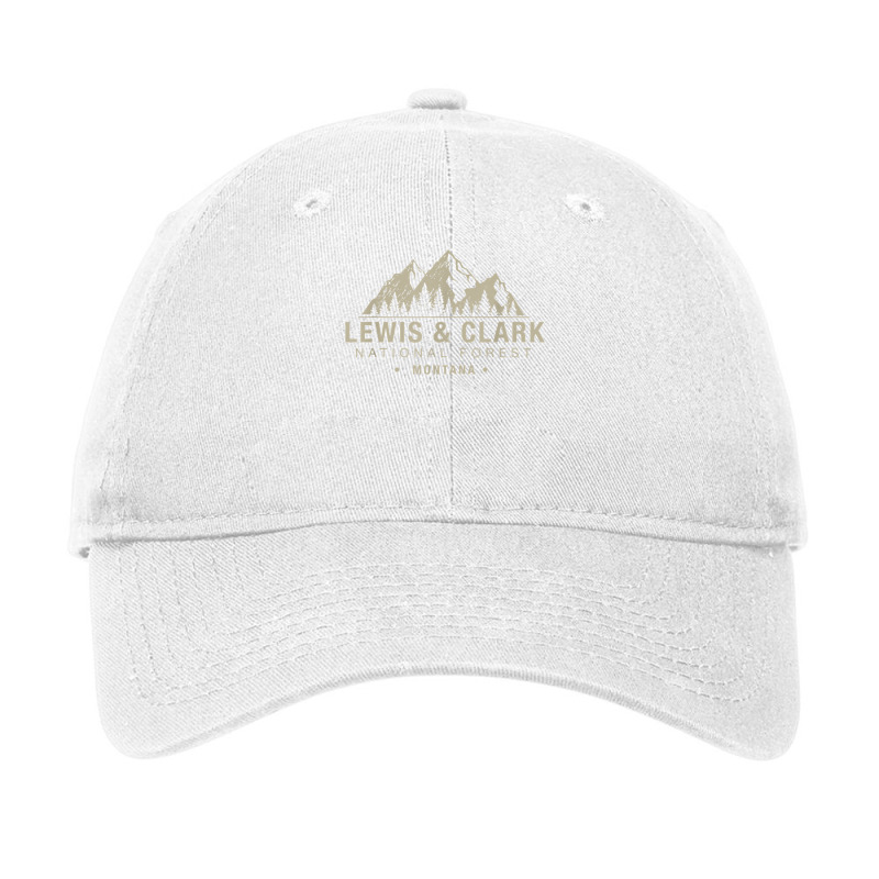 Lewis & Clark National Forest Montana T Shirt Adjustable Cap by caulkyuladdenrxi | Artistshot