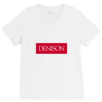 The Denison V-neck Tee | Artistshot