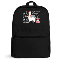 Sloth Fa La La Llama Christmas Long Sleeve T Shirt Backpack | Artistshot