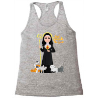 Womens St Gertrude Patron Saint Of Cats Lovers Great Nivelles V Neck T Racerback Tank | Artistshot