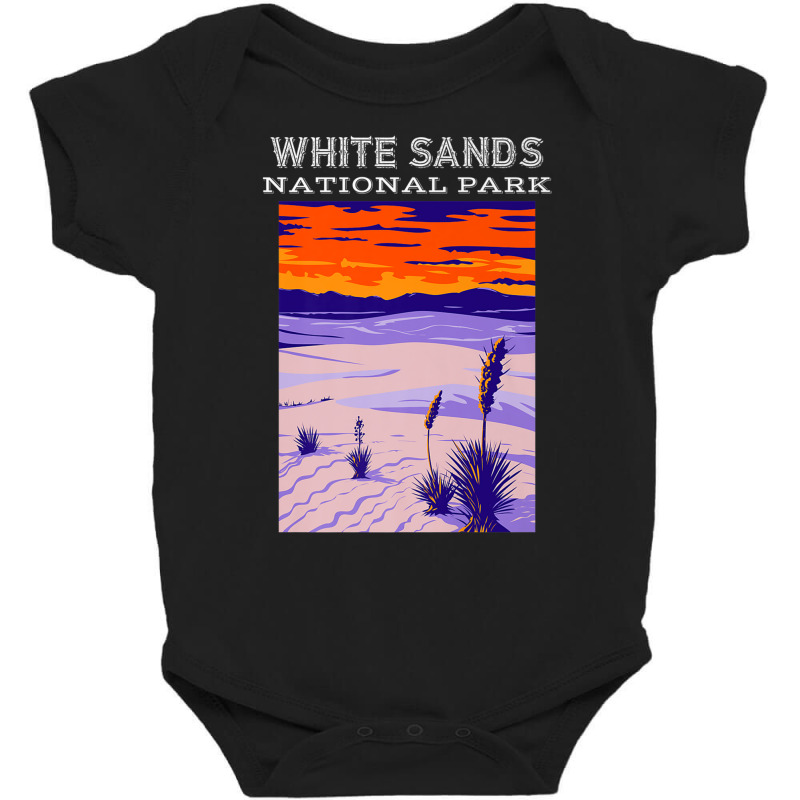 White Sands National Park New Mexico Camping Hiking Premium T Shirt Baby Bodysuit | Artistshot