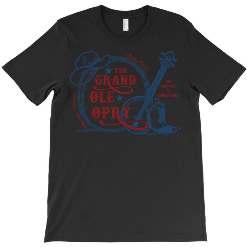 The Grand Ole Opry   The Home Of Country Music T-shirt | Artistshot