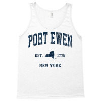 Port Ewen New York Ny Vintage Athletic Navy Sports Design Premium T Sh Tank Top | Artistshot