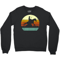 Western Cowboy Reining Horse Sliding Stop Retro Sun Style T Shirt Crewneck Sweatshirt | Artistshot