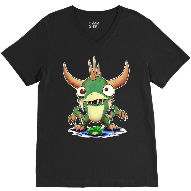 Wisconsin's Legendary Hodag Of Rhinelander T Shirt V-neck Tee | Artistshot