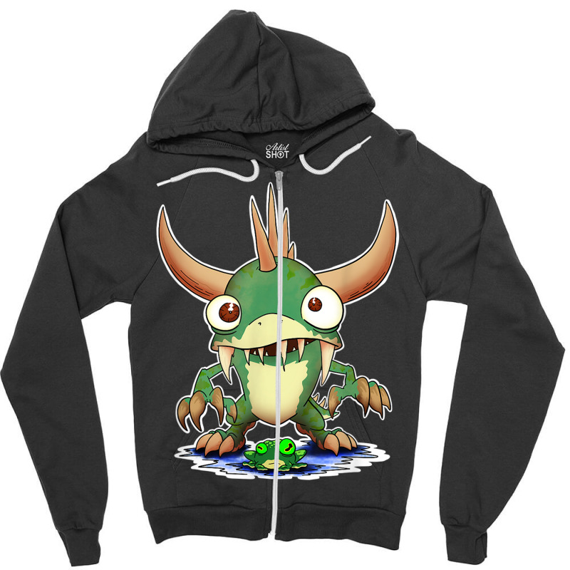 Wisconsin's Legendary Hodag Of Rhinelander T Shirt Zipper Hoodie | Artistshot