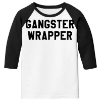 Gangster Wrapper Shirt,gangsta Ugly Christmas T Shirts,funny Long Slee Youth 3/4 Sleeve | Artistshot