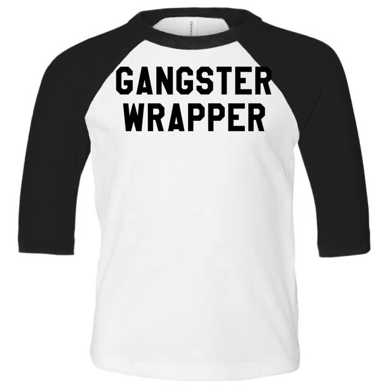 Gangster Wrapper Shirt,gangsta Ugly Christmas T Shirts,funny Long Slee Toddler 3/4 Sleeve Tee | Artistshot